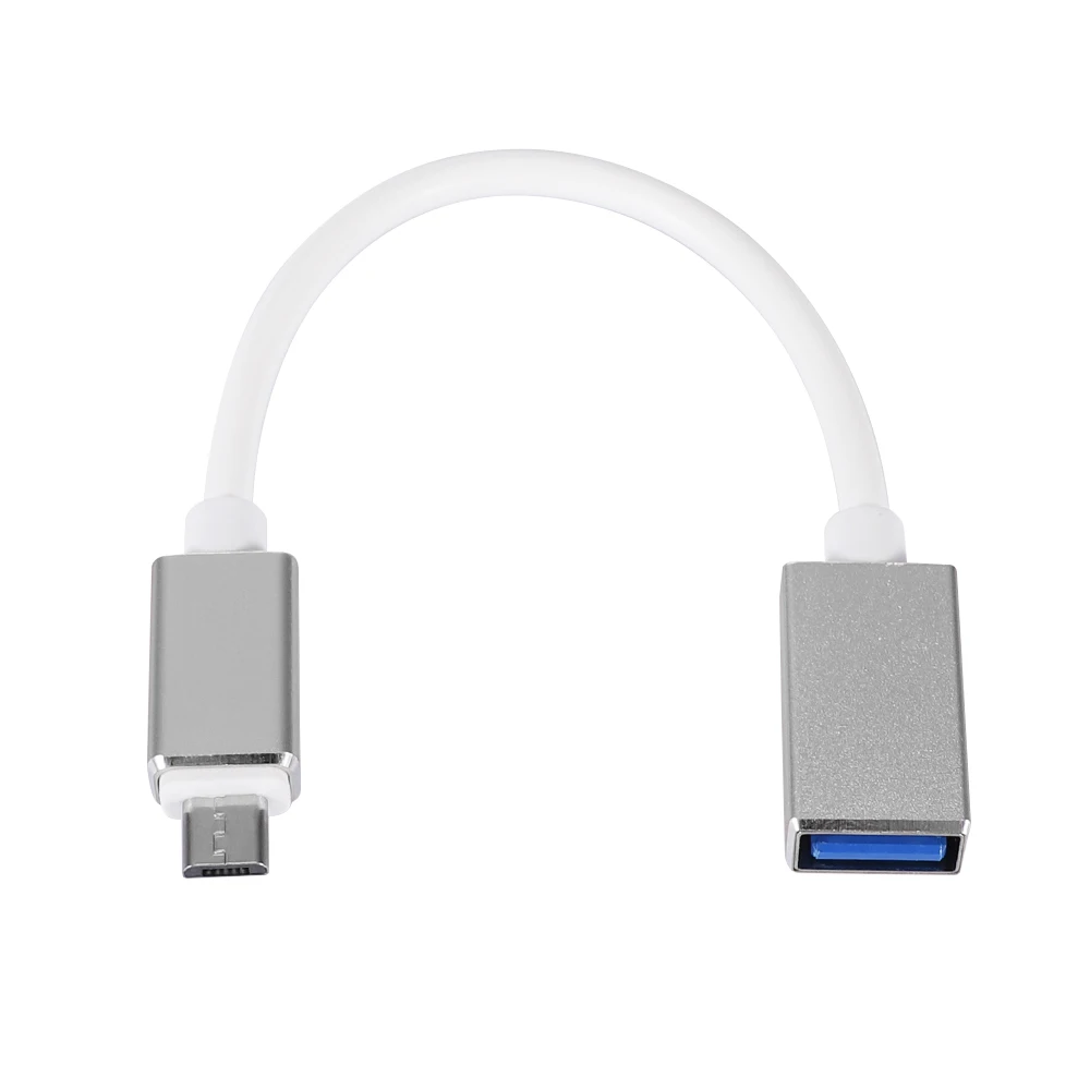 Металлический OTG USB кабель 3,0 адаптер для Android samsung S6 Redmi Note 5 Micro USB разъем для Xiaomi Tablet PC OTG адаптер