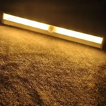 

10LED Sensor Light Infrared Induction Lamp Night Light Stairway Wireless Wardrobe Cupboard Porch Super Bright Portable