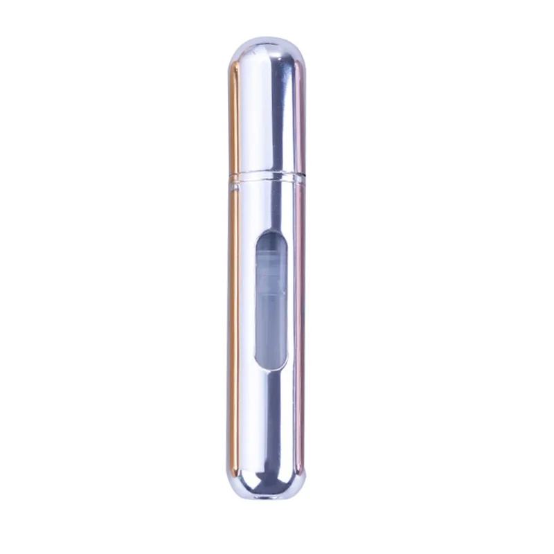 8 ml bright silver YOURWAYS 5 мл 8 мл многоразовый мини флакон-спрей для духов Алюминиевый распылитель портативный дорожный косметический контейнер флакон для духов - Цвет: 8 ml bright silver