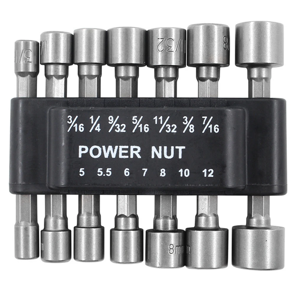 

17PC Socket Extension Set 1/4" 3/8" 1/2" Hex Power Drill Bit Driver Socket Universal Connecting Rod For Electric Screwdriver Bit
