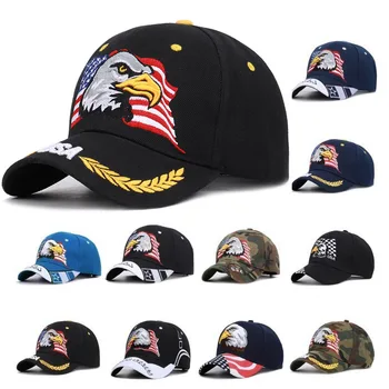 Gorra de béisbol para hombre, gorra de mujer, gorra de hueso para hombre, gorra snapback, gorra masculina, gorras con bordado de águila, gorras para hombre