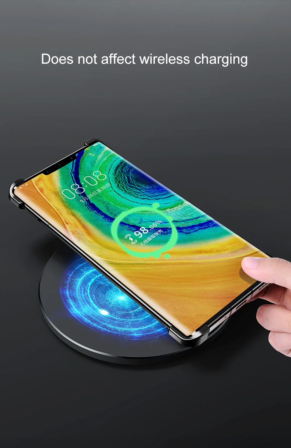 Чехол для телефона с металлической рамкой для huawei mate 30, Магнитный чехол для телефона mate 30 pro