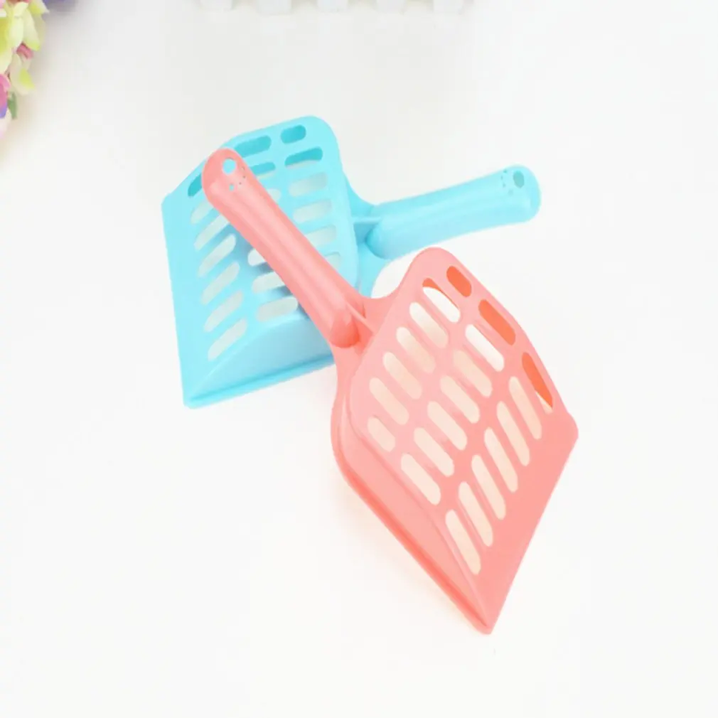 Multi-functional Box-packed Hook Mesh Cat Litter Shovel Scoop Non-slip Handle Cat Litter Scoop Pet Dog Toilet Garden Clean