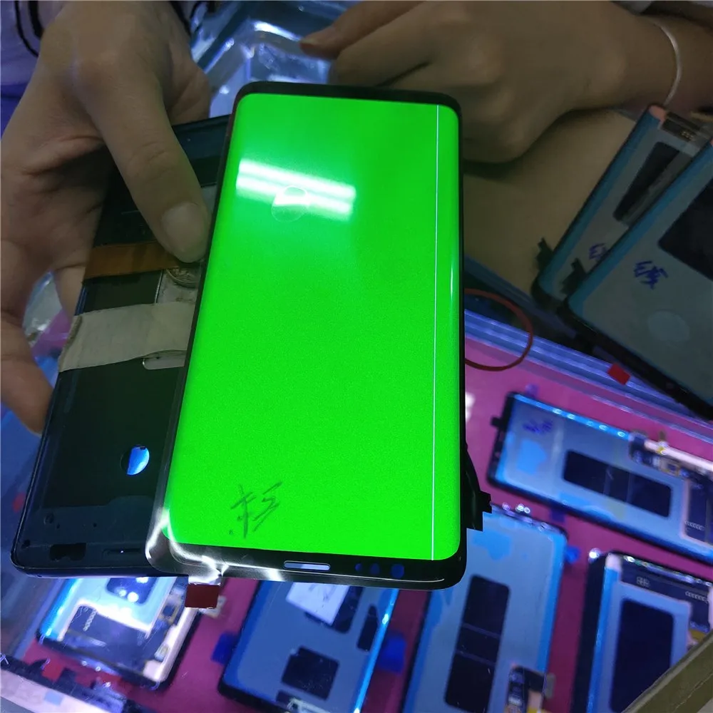 Для samsung Galaxy S8 G950 G950F ЖК-дисплей + кодирующий преобразователь сенсорного экрана в