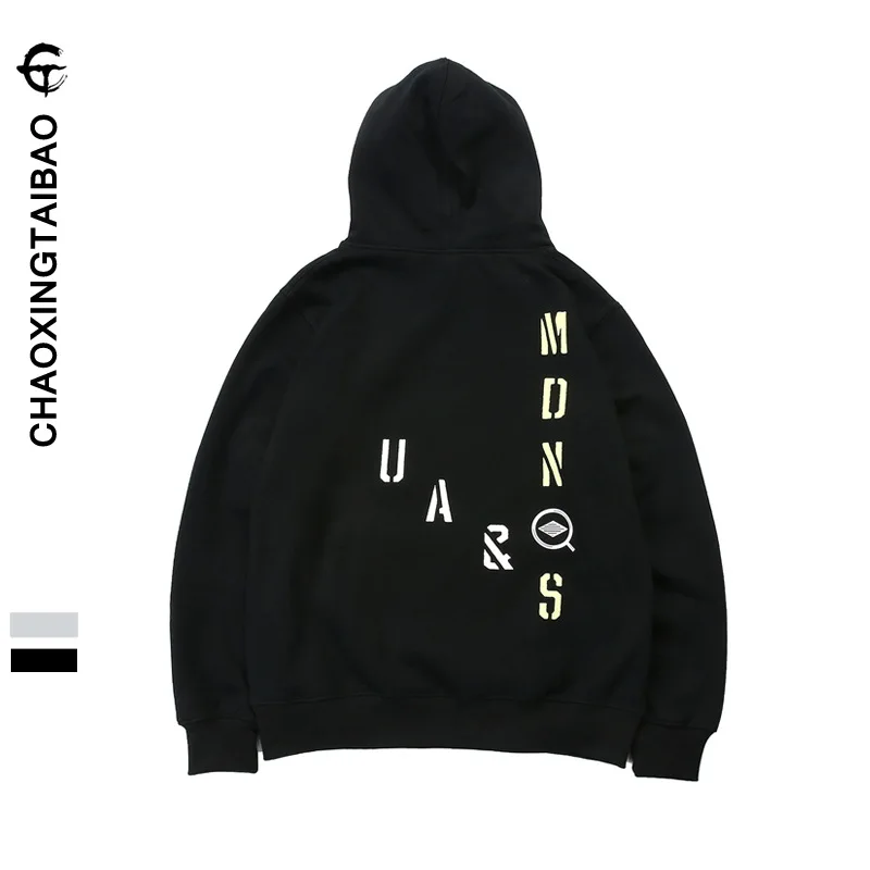 

Spring And Autumn Hoodie Men's Mr Uncle Liu's Bunraku Celebrity Style Four Anniversary Commemorative Models Teenager Students Co