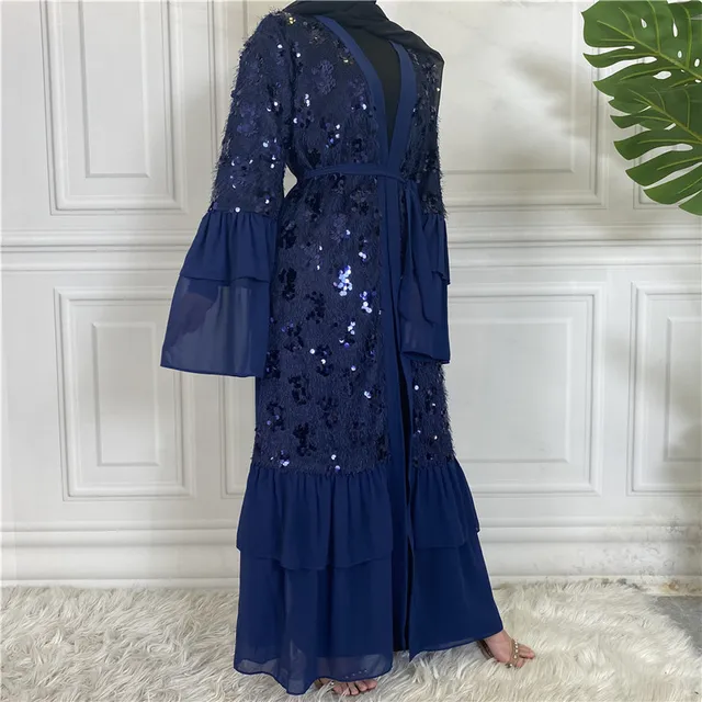 Musulman De Mode Ramadan Cardigan Kaftan Turkey Islamic Clothing Muslim For Women Dubai Abaya Modest
