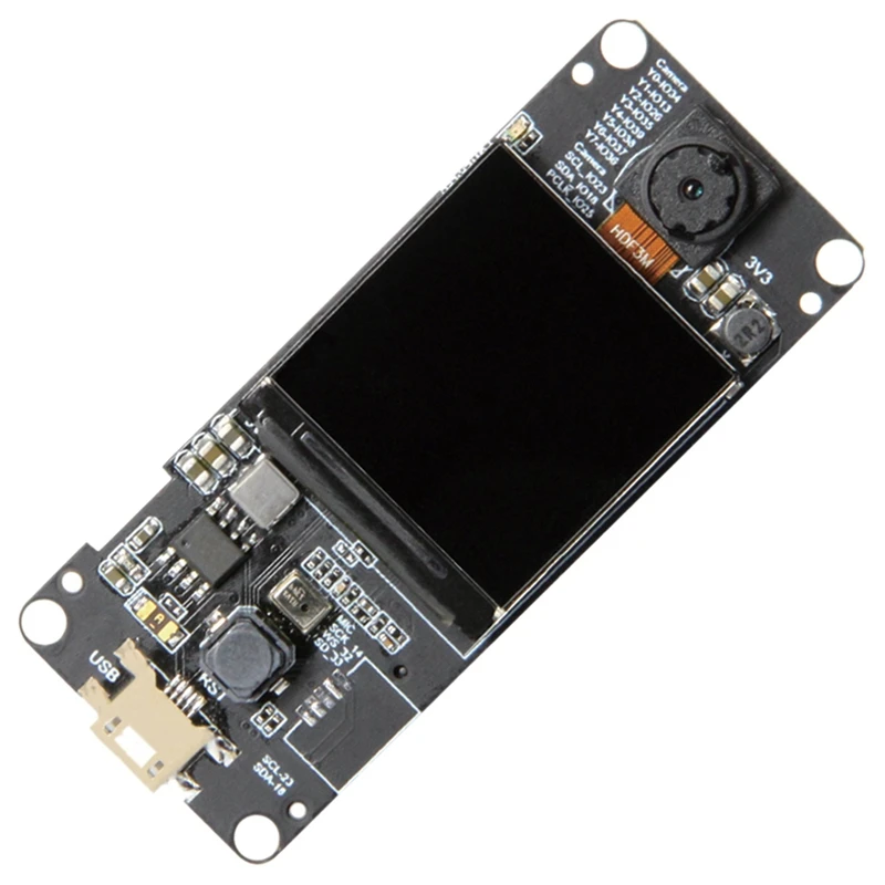 T-camera Plus Esp32-Dowdq6 8Mb Spram модуль камеры Ov2640 1,3 дюймов дисплей камера заднего вида(нормальная камера заднего вида