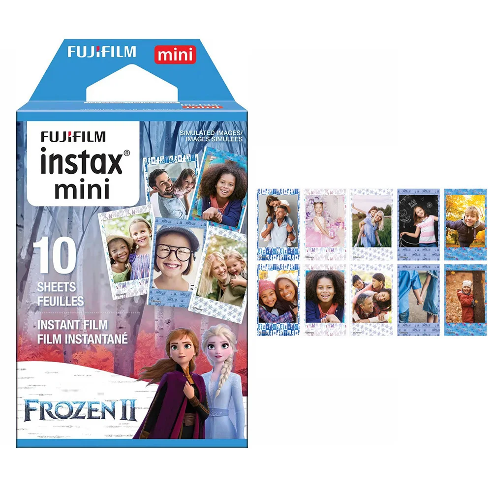 Новая белая пленка для Fuji Instax Мини пленка Instax Mini 8/9 мультфильм пленка для Fuji Instax Mini 7s 25s 26 70 90 Фотоаппарат моментальной печати Share SP-1 SP-2