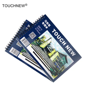 

TOUCHNEW A5 Professional SketchBook Blank Marker Paper Notepad 30 Sheets For Drawing Painting Notebook School Supplies