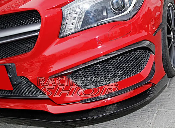Настоящий карбоновый воздушный нож для Mercedes Benz W117 CL250 Amg Pakage 6 шт./компл. M066