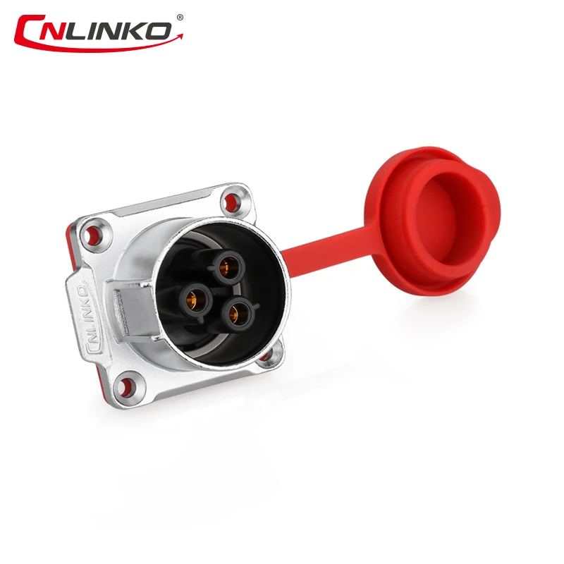 CNLINKO LP safe M24 3pin быстрый Электрический разъем 25A защелкивающаяся Кнопка Водонепроницаемый IP67 разъем питания Светодиодная вилка и розетка 500v high voltage male female connectors