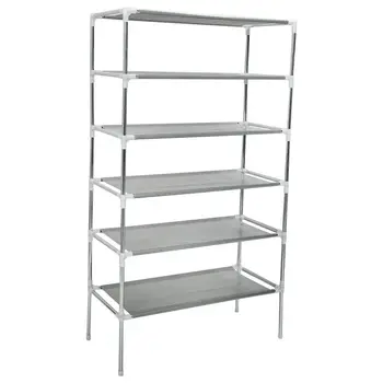 

6 Layers removable door shoe storage cabinet shelf DIY shoes storage