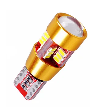 

100pcs T10 W5W 27 SMD 4014 LED Car Interior Light Marker Lamp 194 501 LED Bulbs Wedge Parking Dome Light Turn Side Bulb 12V