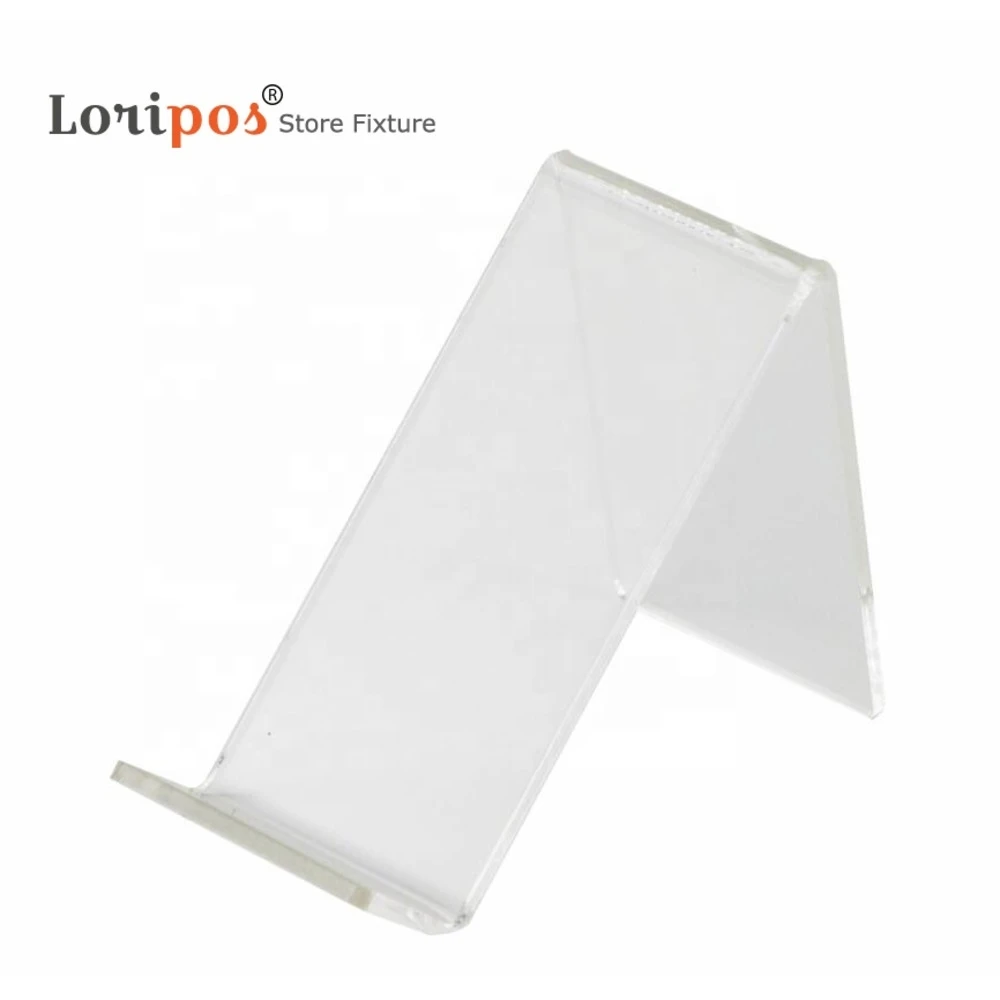 

Acrylic Shoes Display Rack Desk Table Medicine Bottle Exhibit Shelf Holder Purse Wallet Support Frame Clear Shoe Stand