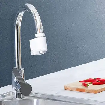 

Automatic Induction Water Saving Faucet Device Smart Infrared Sensor Nozzle Tap USB Charging Adjustable Water Saver For Kitchen
