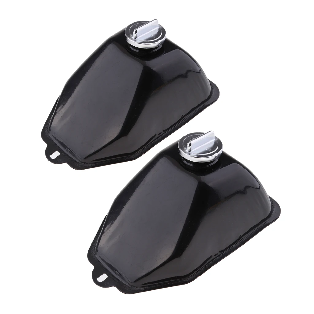 2x Fuel Gas Tank W/ Cap For Chinese Made 70cc 125cc Kids Youth ATV Go Kart