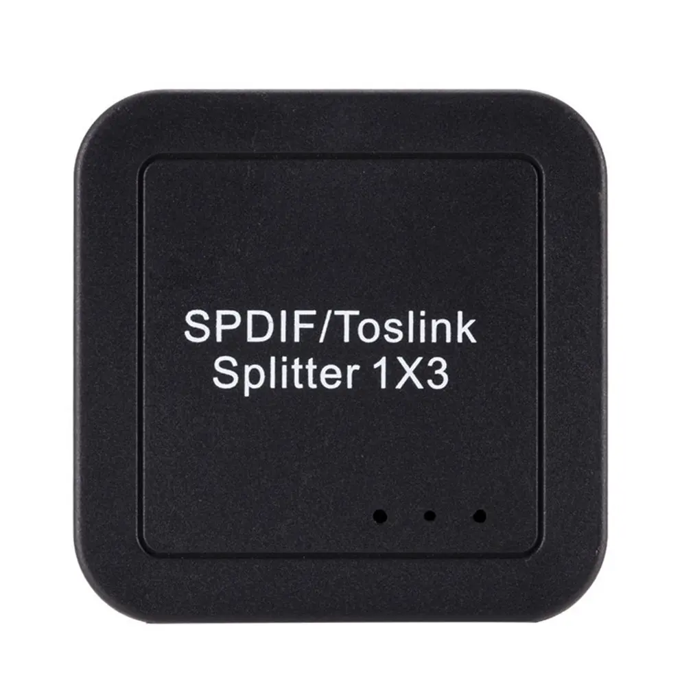 

H9X7 Optical Fiber Toslink Switch IR Remote 3 in 1out SPDIF Optical Audio switcher 3-way DTS toslink selector DVD PS4 TV Speaker