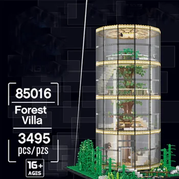 

New Tree House 3036PCS Forest Villa A Tree In The House Idea Series 85016 Building Blocks Bricks Toys Birthdays Christmas Gifts