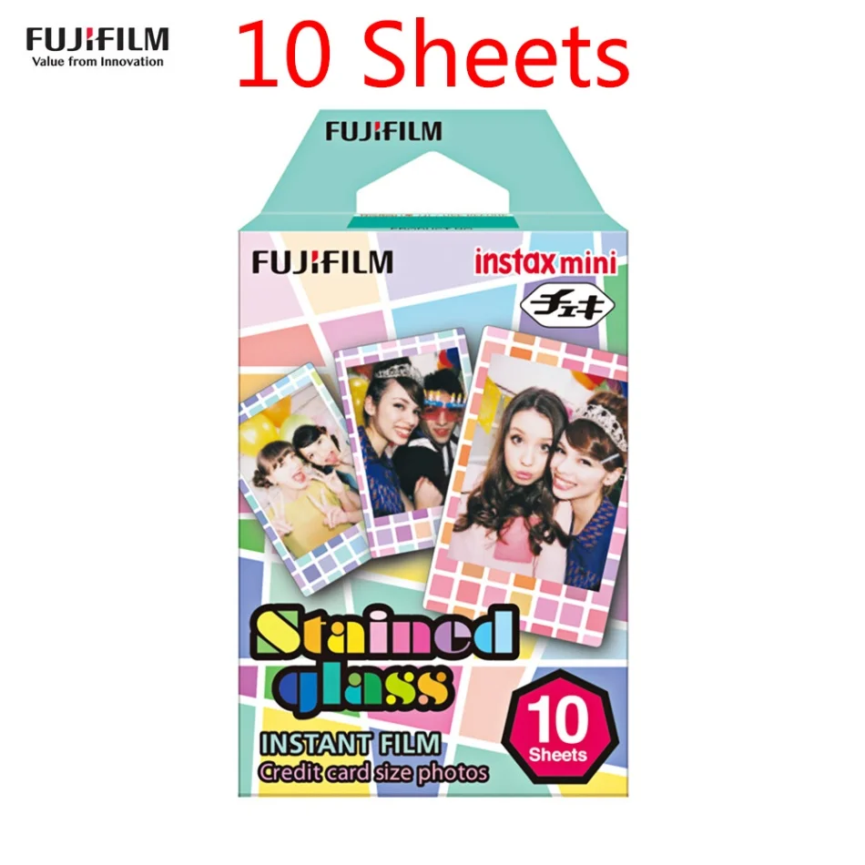 10-60 шт. белая пленка для Fuji Instax Mini 8 9 фильм Цвет Фотобумага для Фотоаппарат моментальной печати Mini 7 s/8/25/90/9 Фотобумага - Цвет: Option 10