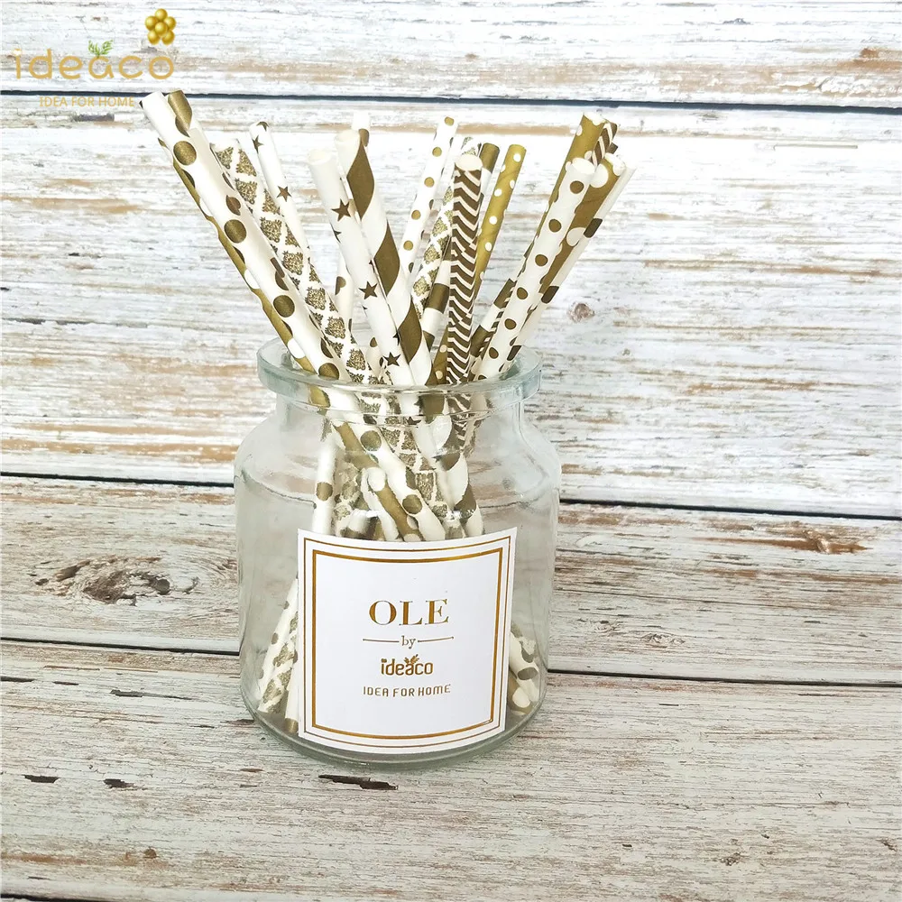 paper straws party wedding70