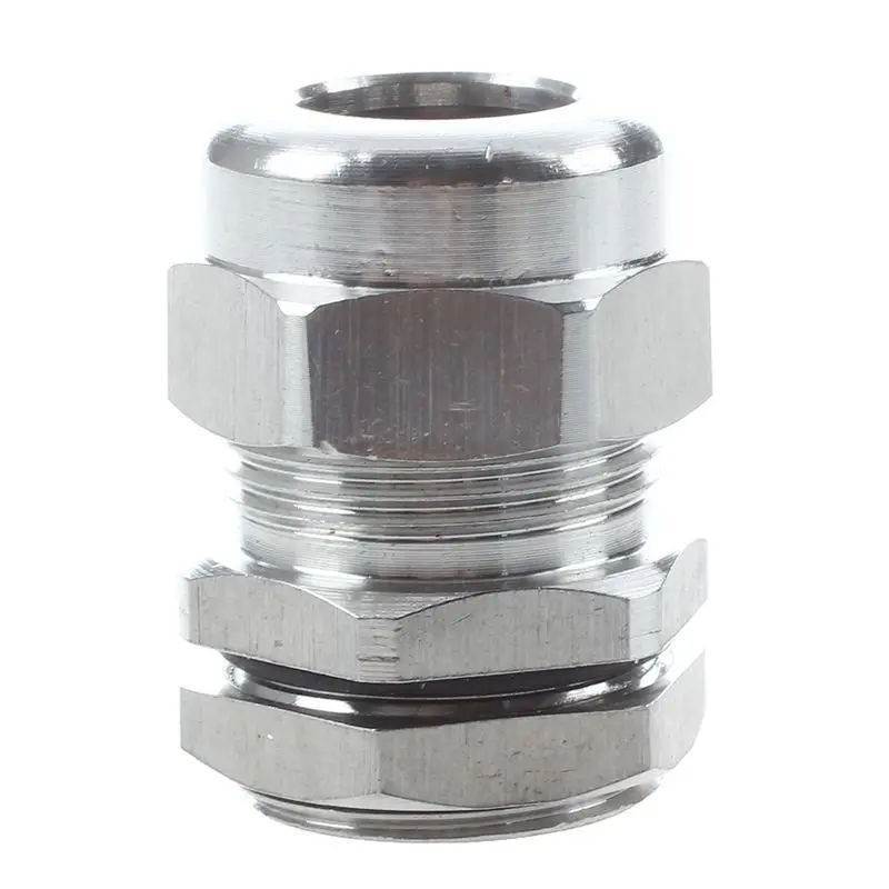 

PG13.5 Waterproof Stainless Steel 6-11mm Dia Cables Gland Connector