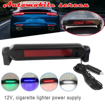 

Wireless Vehicle LED Display 7X50 Dot Scrolling LED Sign Rotatable Car Display XR657