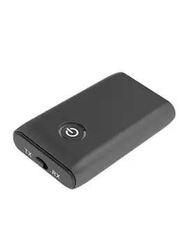 

2-In-1 Adapter Bluetooth Transmitter And Receiver Battery Powered 3.5MM Adapter Gorgeous Stereo Sound Quality