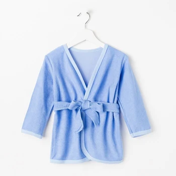 

Dressing gown for children, color blue, height 104 cm