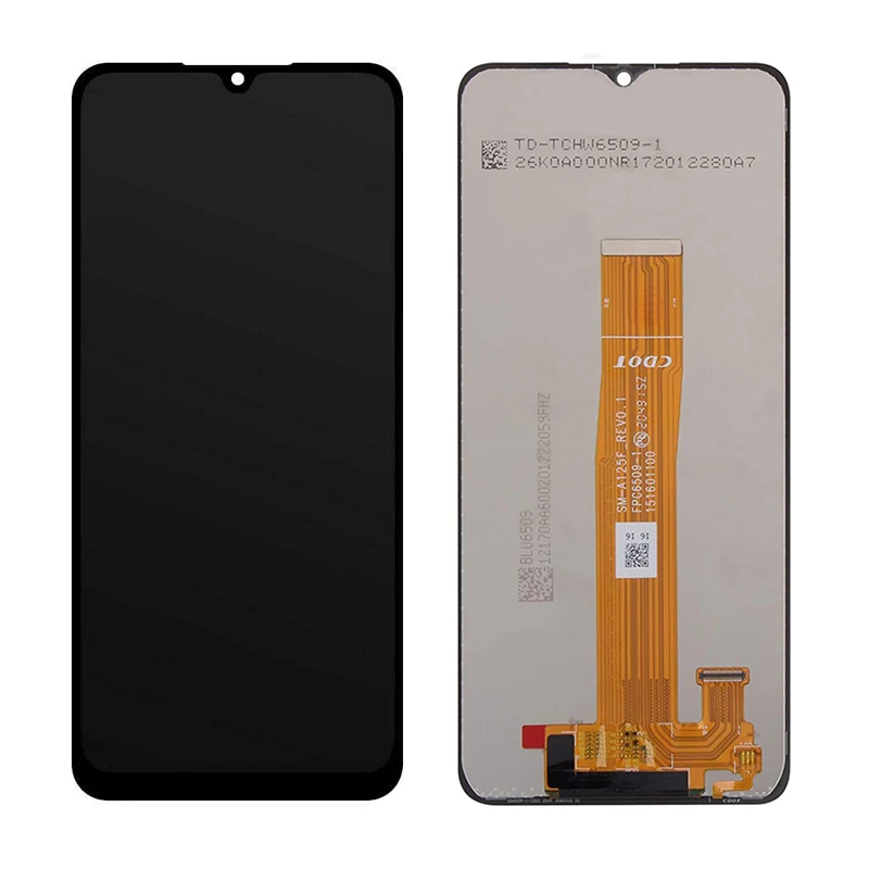 

6.5inch Touch Panels LCD Screen For Samsung Galaxy A12 A125 A125F Display Digitizer Assembly Replacement Tesed No Dead Pixels