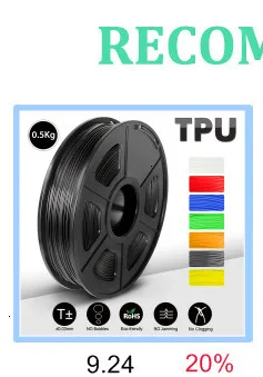 SUNLU 1,75 PLA 3D печать Ручка накаливания заправки для детей DIY ремесла расходные PLA нити 5 м отправка случайным цветом