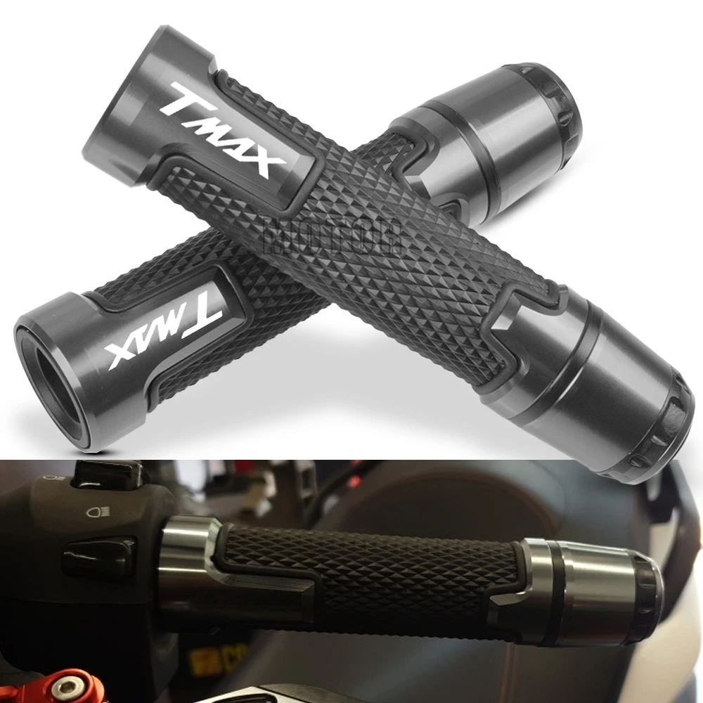 

For Yamaha TMAX500/TMAX530/SX/DX TMAX T-MAX 500/530 Motorcycle Universal 7/8"22mm Handlebar Grips Ends Handle Caps Hand Bar Plug