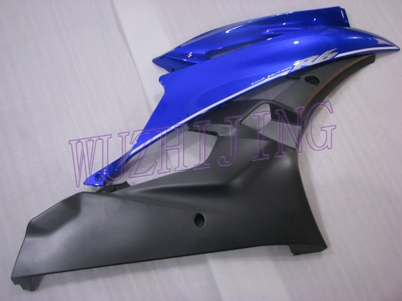 Для кузова YAMAHA YZFR6 07 комплект обтекателей для YAMAHA YZFR6 2007 синий черный обтекатель для мотоцикла YZF600 R6 2006-2007
