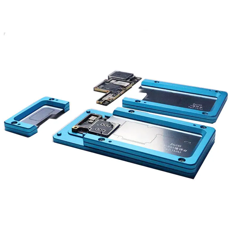 

JC Z3 Reballing Fixture 3 Models Reballing Nets For iP X XS XSMAX Mainboard Middle Frame Repair Soldering Stencil Platform