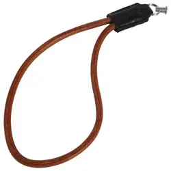 Enhanced Leather Camera Sling Strap Adapter with Metal Clip Buckle - Premium Accessories Bundle (Hand line)