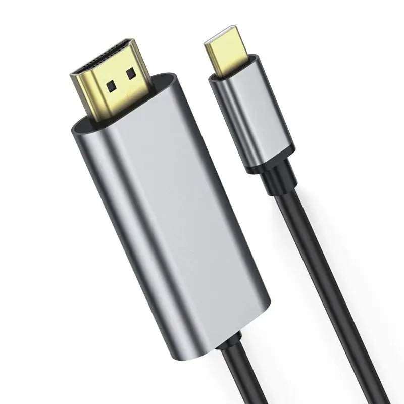 Usb-C type C Usb 3,1-Hdmi 4K 2K Hdtv кабель для Mac портативный плоский кабель Шнур