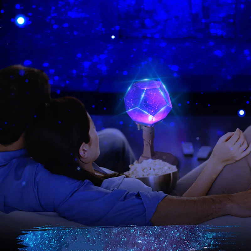LED Star Master Night Light Table Lamp Star Projector Lamp AstroSky Projection Cosmos Lamp Kids Gift Home Decoration