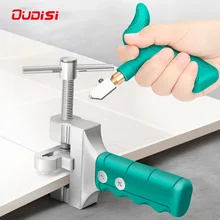 Oudisi cortador de vidro de alta resistência telha handheld multi-função abridor portátil casa cortador de vidro ferramentas de corte de diamante mão