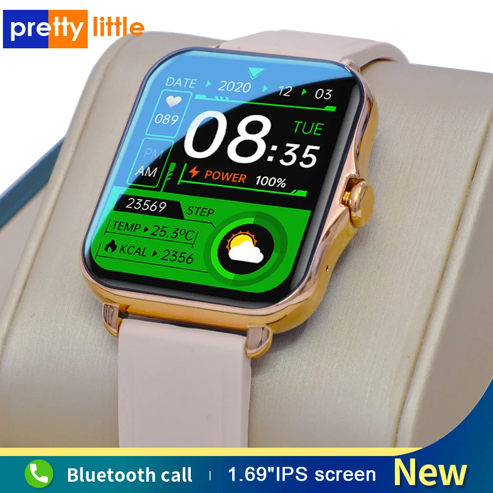 Bluetooth Call Smart Watch Men Waterproof Music Control Fitness Tracker Q_8 Full Touch Screen Smartwatch Women For Android IOS