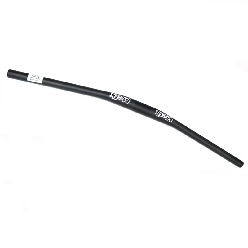 MCFK Carbon MTB Bicycle Handlebar, Mountain Bike Bars, Cycling Parts, 9 Degree, 31.8mm, 5mm, Rise 4 Upsweep, Matte, 660, 750mm