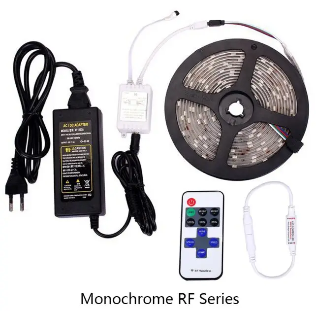 3000K With FR Светодиодная лента RGB 5050 SMD 2835 гибкая лента светодиод 5 м водонепроницаемая лента диод DC 12V+ пульт дистанционного управления+ адаптер - Испускаемый цвет: 3000K With FR