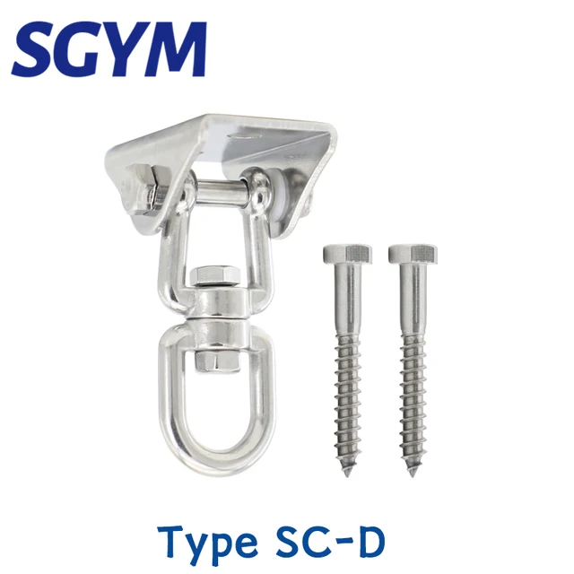 Heavy Bag Hanger Suspension Hooks Concrete Wooden Swing Hangers Sets for Yoga Hammock Chair Sandbag Swing 500kg Capacity SC-D