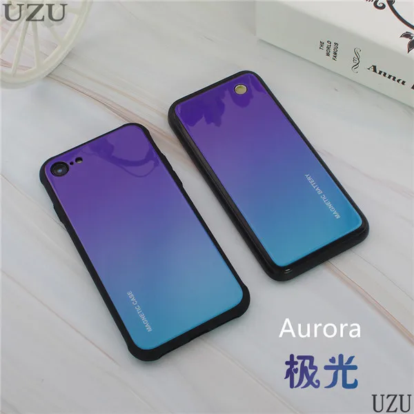 5000 мАч Магнитная батарея зарядное устройство чехол для iPhone 7 8 Plus внешний ударопрочный аккумулятор зарядный чехол для iPhone 7 8 Plus 2 в 1 - Цвет: iphone 8