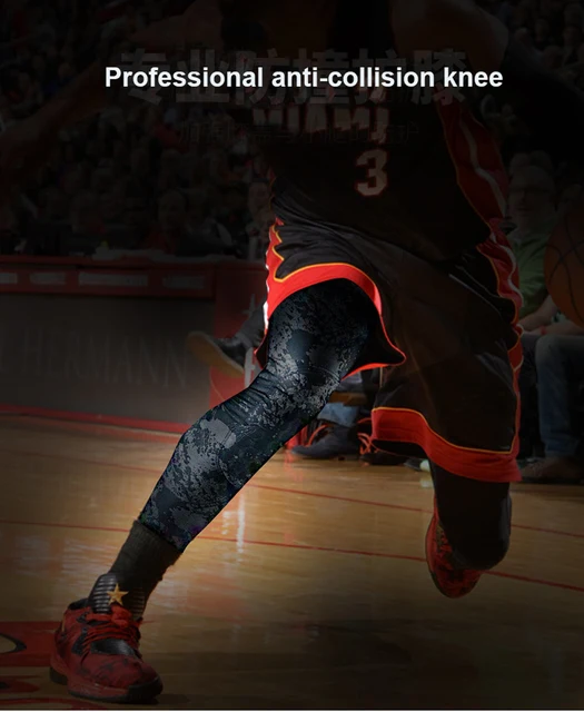 Flmtop Honeycomb Bumper Crashproof Sports Football Basketball Leg Sleeve  Knee Pads