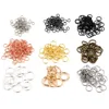 200pcs/Lot 3/4/5/6/7/8/10mm Metal DIY Jewelry Findings Open Single Loops Jump Rings & Split Ring for jewelry making ► Photo 2/6