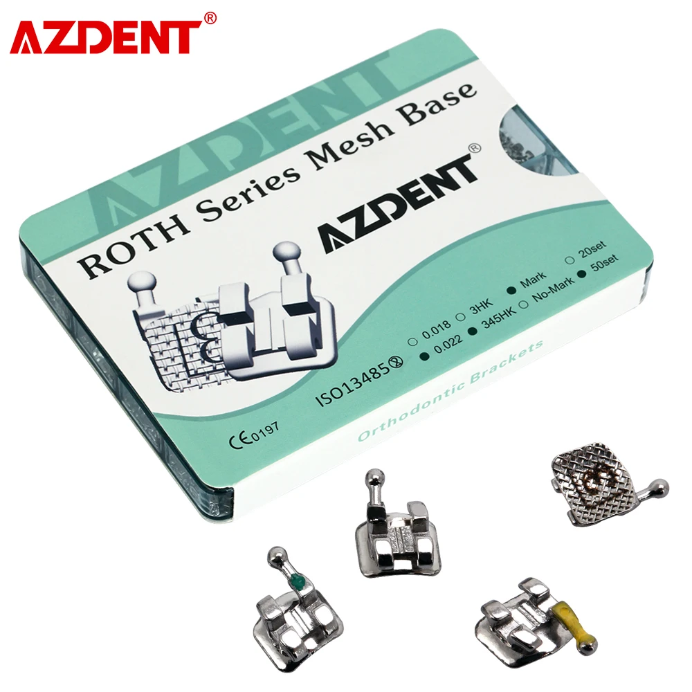 Staffe In Ceramica Zaffiro Monocristalline Ortodontiche - Foto 14