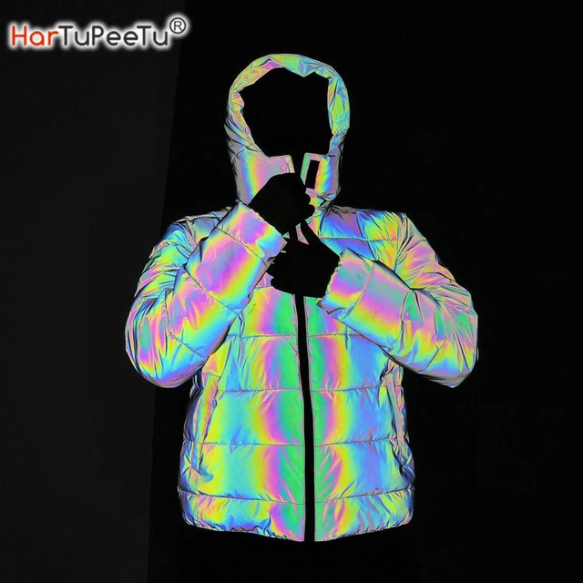 Conjunto de chaqueta reflectante para hombre y mujer, chaqueta y  pantalones, envío directo - AliExpress