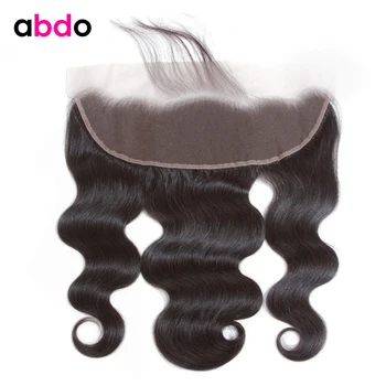 

Lace Frontal Body Wave Human Hair 13x4 Lace Frontal Closure With Baby Hair Indian Hair 22 Inch Remy Hair Lace Frontal Abdo