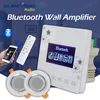 Bathroom Waterproof in Ceiling Speakers kit Bluetooth Mini Wall Amplifier with Small Loudspeakers can Home Bathroom Sound System ► Photo 1/6