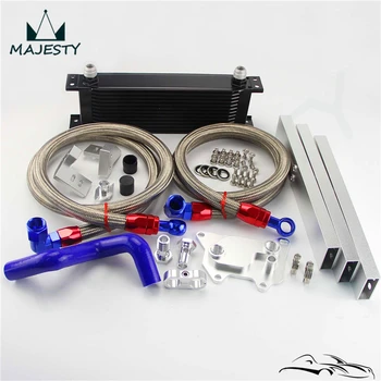 

AN10 13 Rows Oil Cooler + Oil Lines Kit Fits VW Golf MK7 GTI Engine EA-888 III