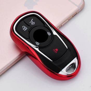 

OemField Soft TPU Car Key Cover Case Bag Shell Holder Protection Skin for BUICK ENCORE ENVISION LACROSSE Verano Regal Key